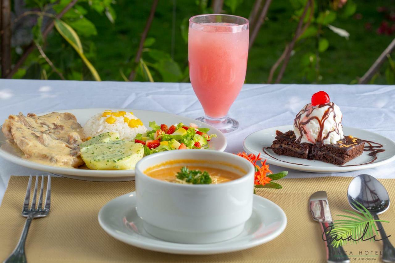 Finca Hotel Guali Santafe Санта Фе де Антиокия Екстериор снимка