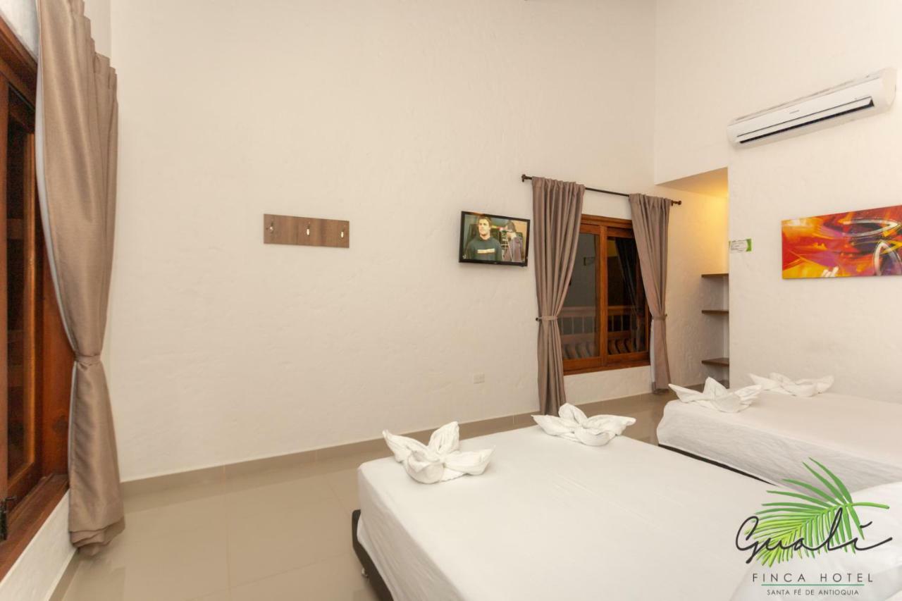 Finca Hotel Guali Santafe Санта Фе де Антиокия Екстериор снимка