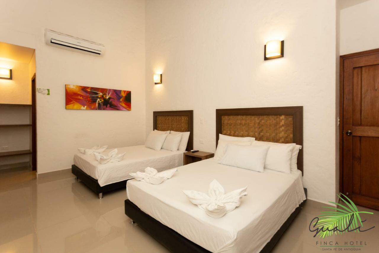 Finca Hotel Guali Santafe Санта Фе де Антиокия Екстериор снимка